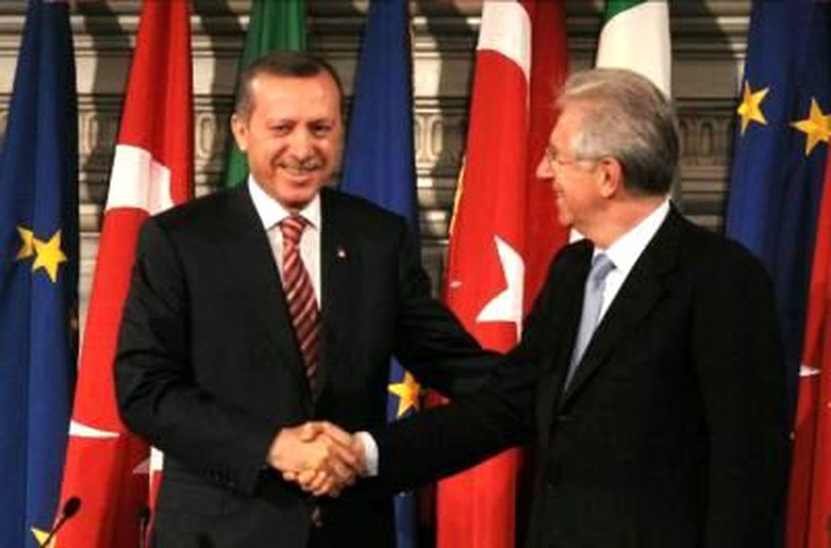 Başbakan Erdoğan İtalya Başbakanı Monti ile Görüştü (3)