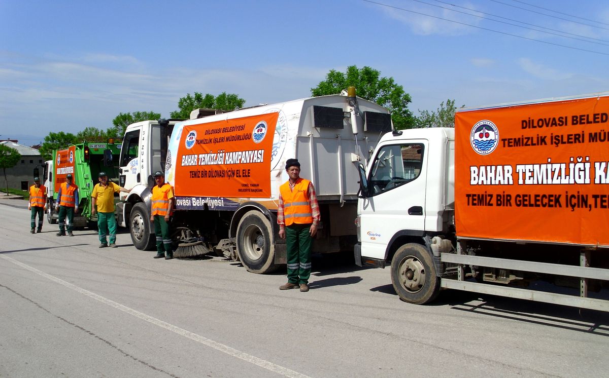 Dilovası'nda Bahar Temizliği Başlattı