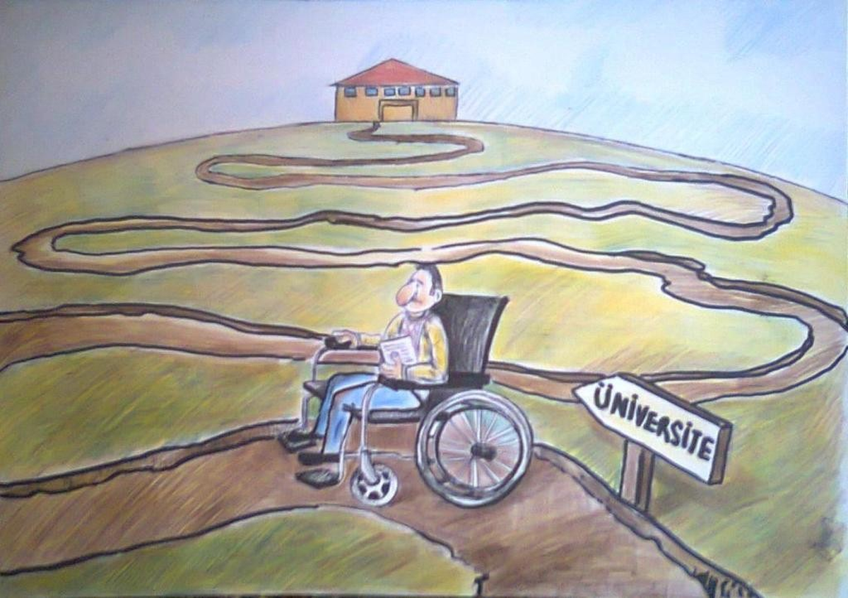 Dpü\'lü Öğrencinin Karikatürüne Özel Ödül