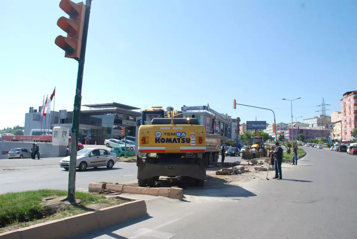 Ereğli'de Kapatılan Kavşaklar Yeniden Açıldı