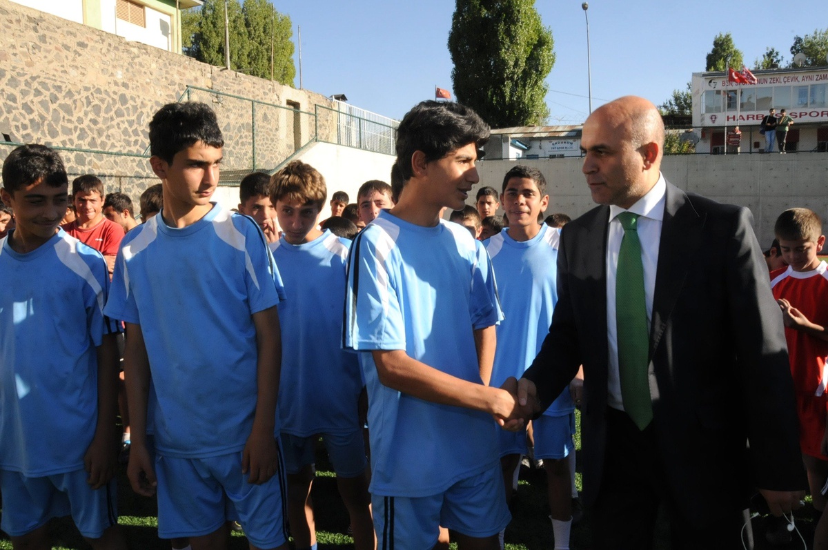 Erzurum'un Futbol Okulunda Hasat Zamanı