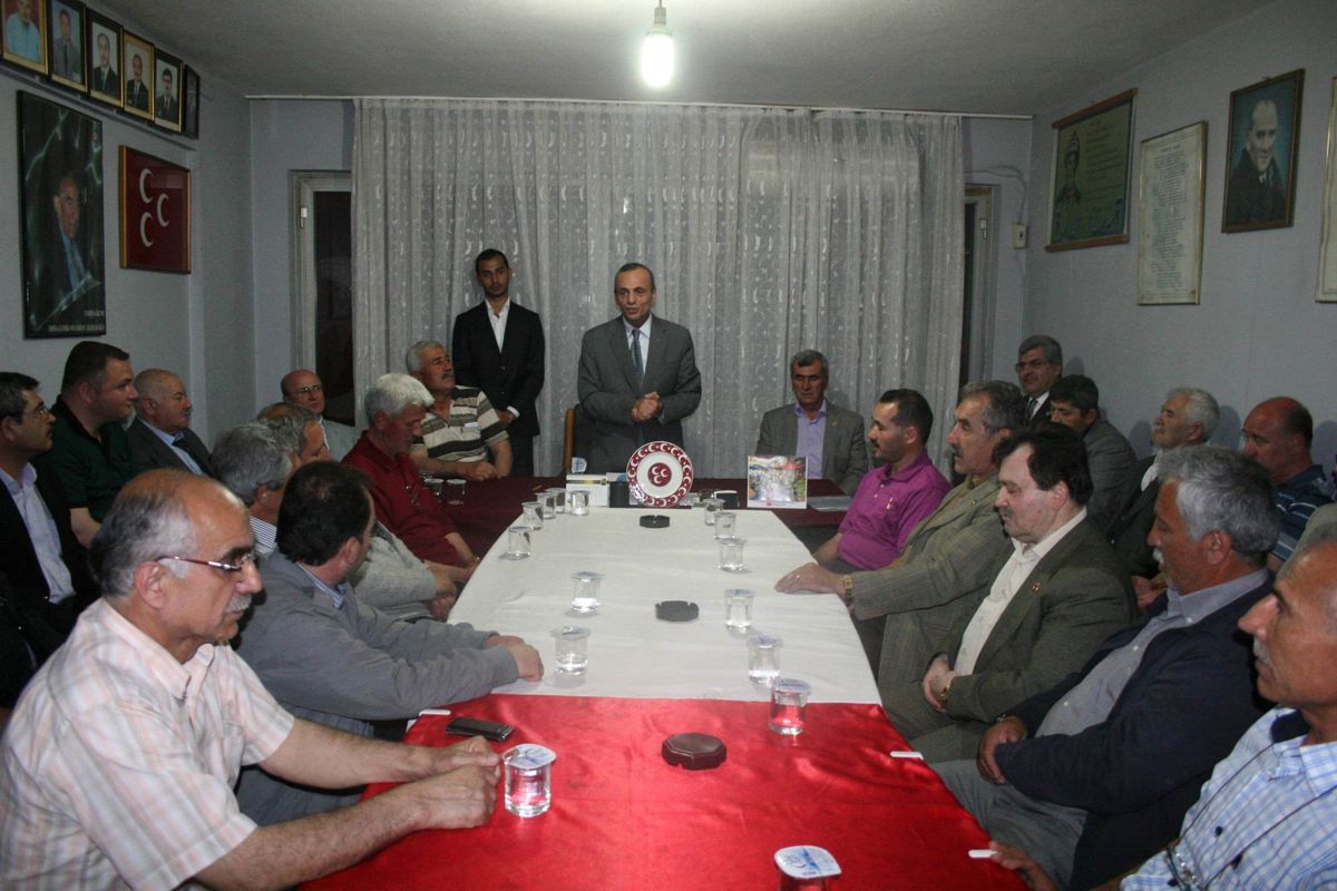İznik İlçe Teşkilatından Topçu\'ya Tam Destek