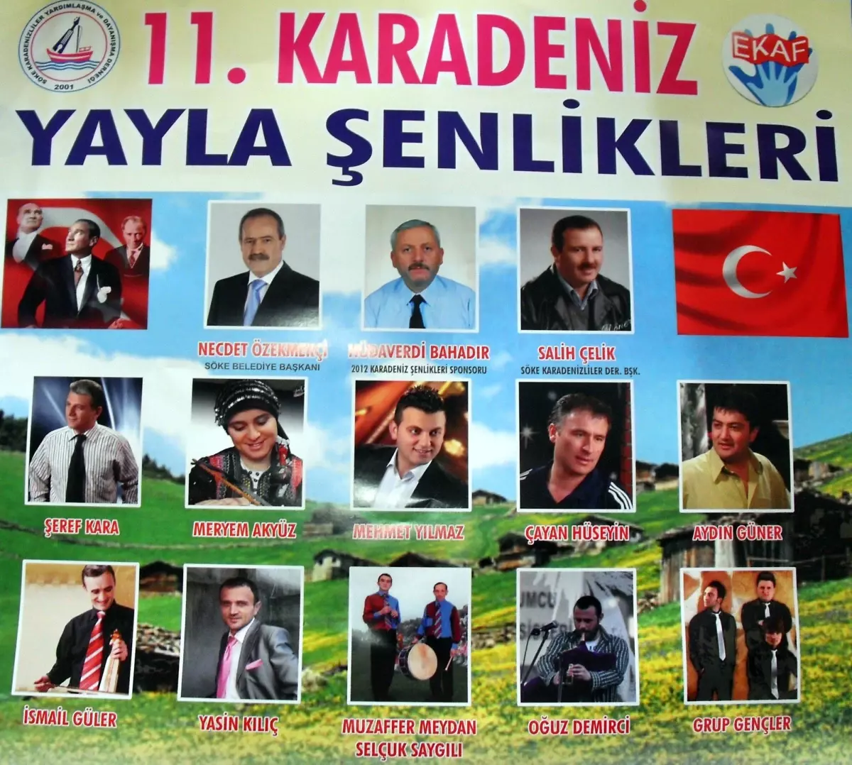 Karadeniz Şenlikleri 11. Kez Söke Ovacık Yaylasın\'da