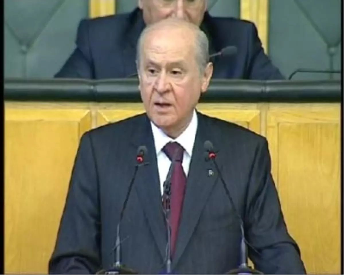 Mhp Lideri Bahçeli: 'Haram Aşa, Helal Lokma Doğrama'