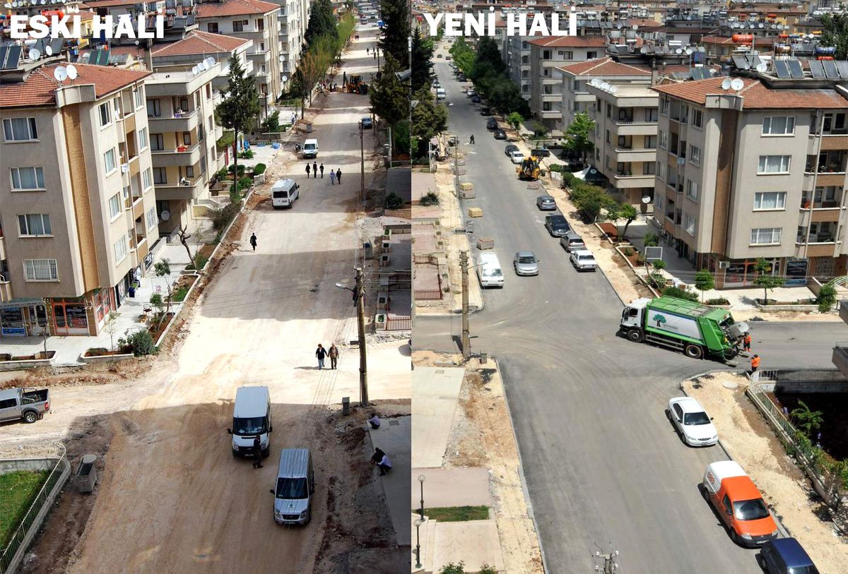 Şehitkamil Belediyesi Yolları Sıfırdan Yapıyor