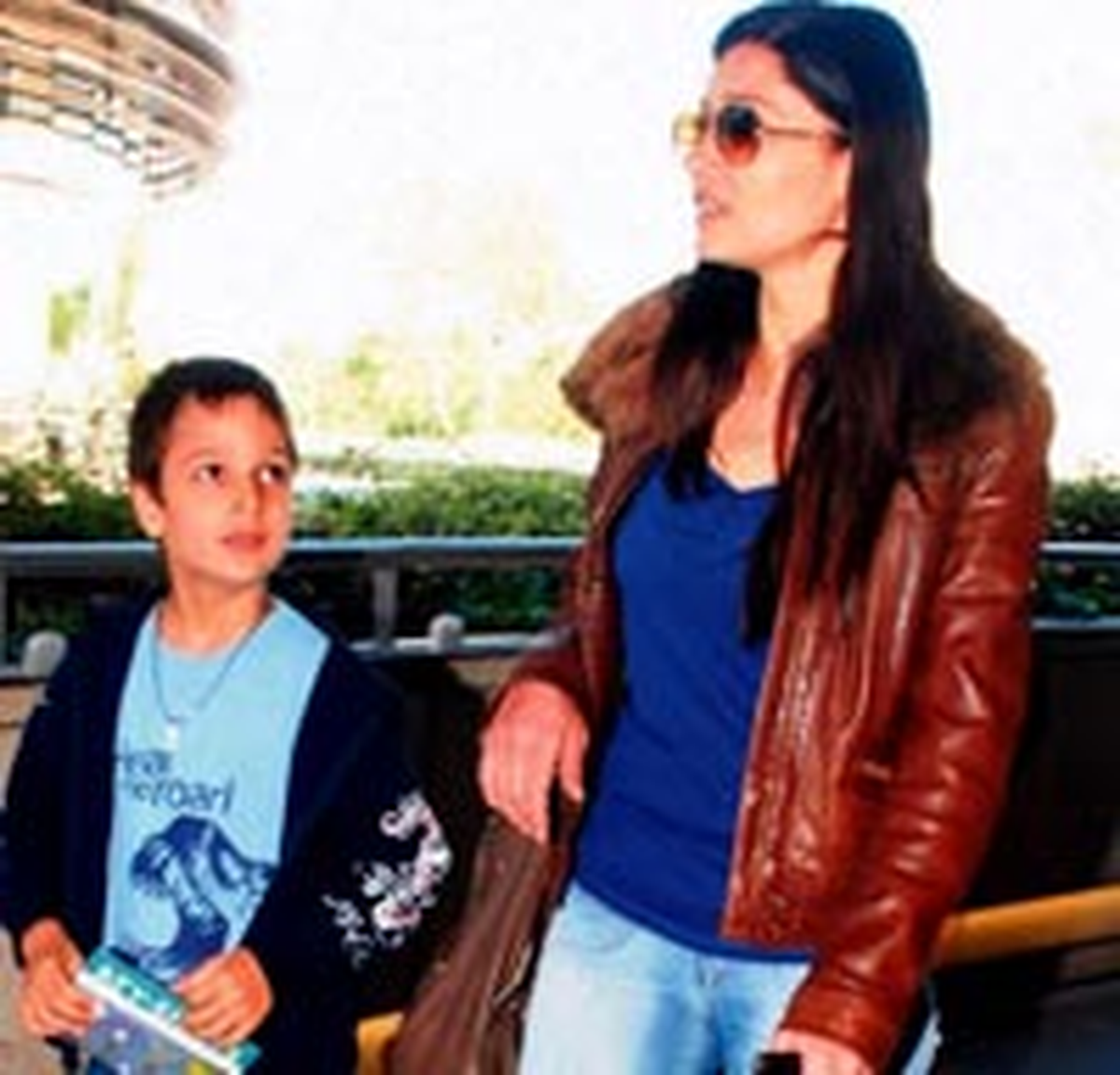 Anne-oğul Baş Başa