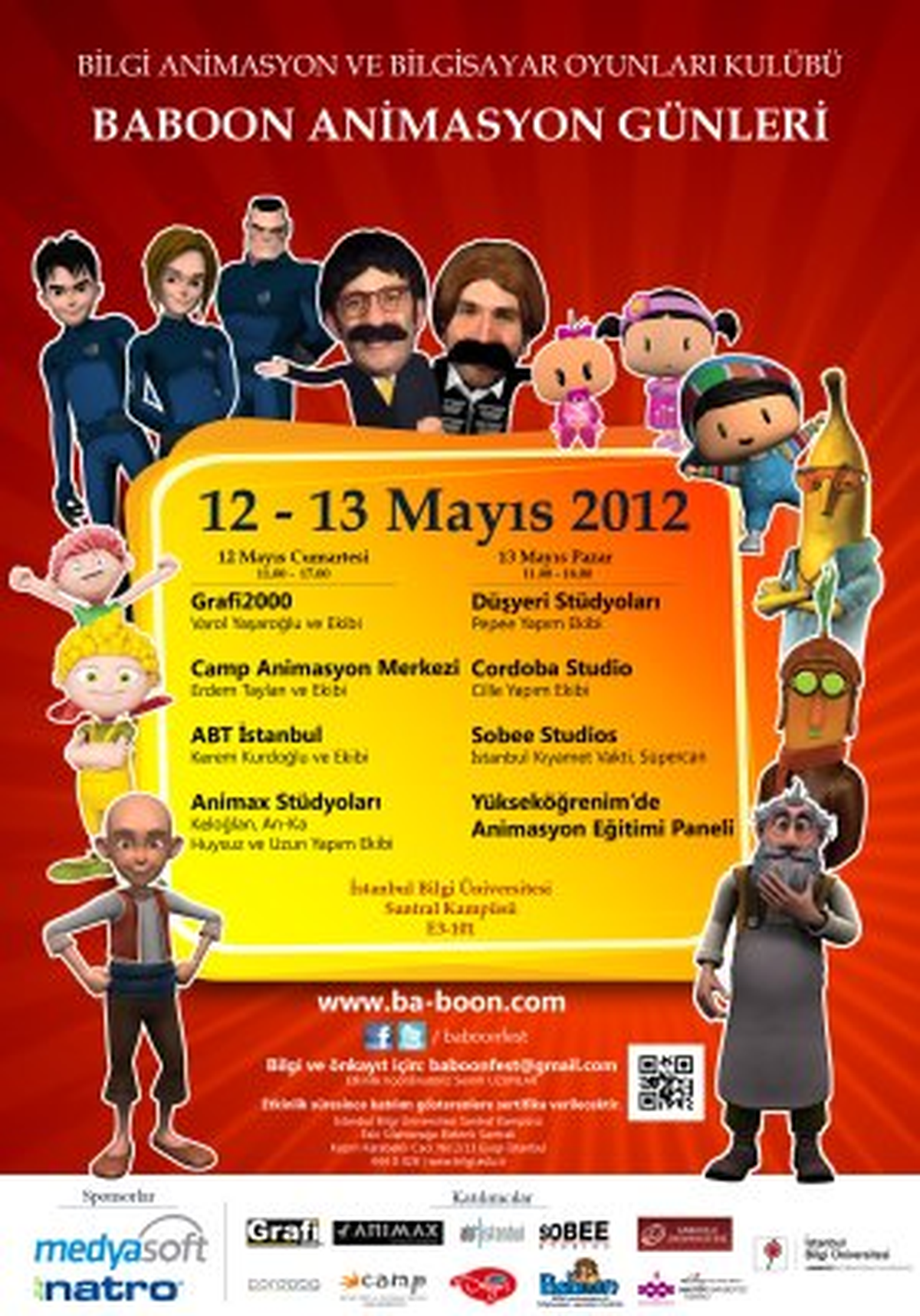 Baboon Animasyon Günleri Bilgi\'de