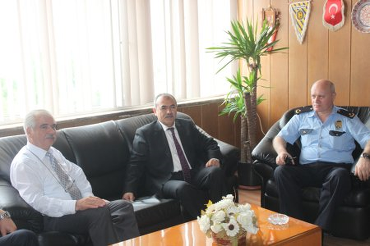 Başkan Özcan'a Ziyaret