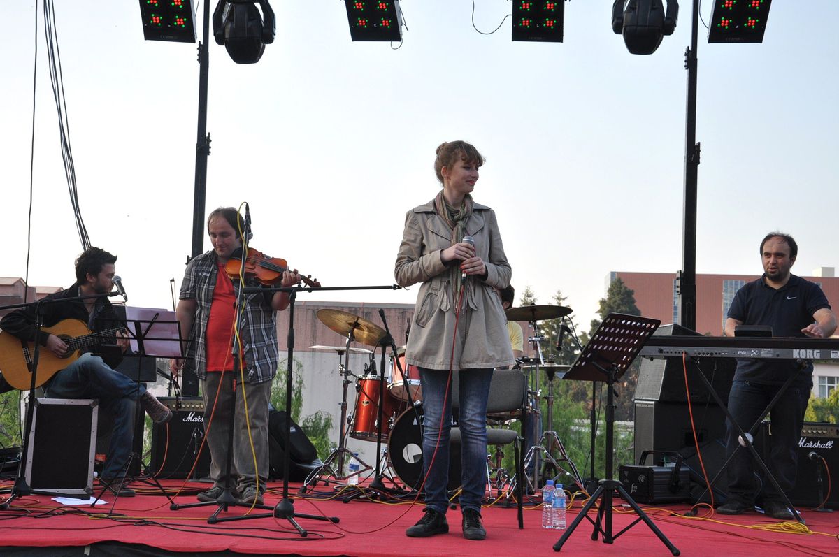 Beü\'de Rock Grubu Pinhan\'dan Konser