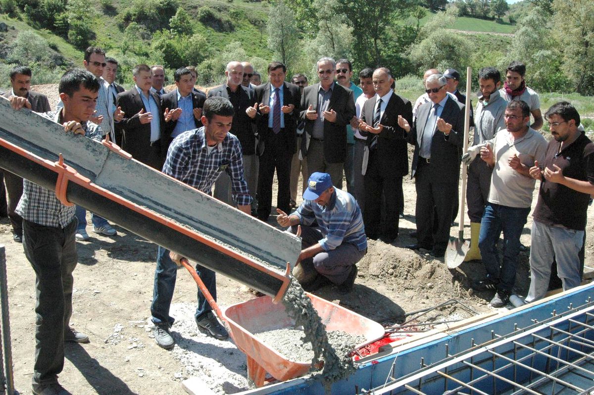 Bölgede İlk Katı Atık Arıtma Tesisi Temeli Havza'da Atıldı