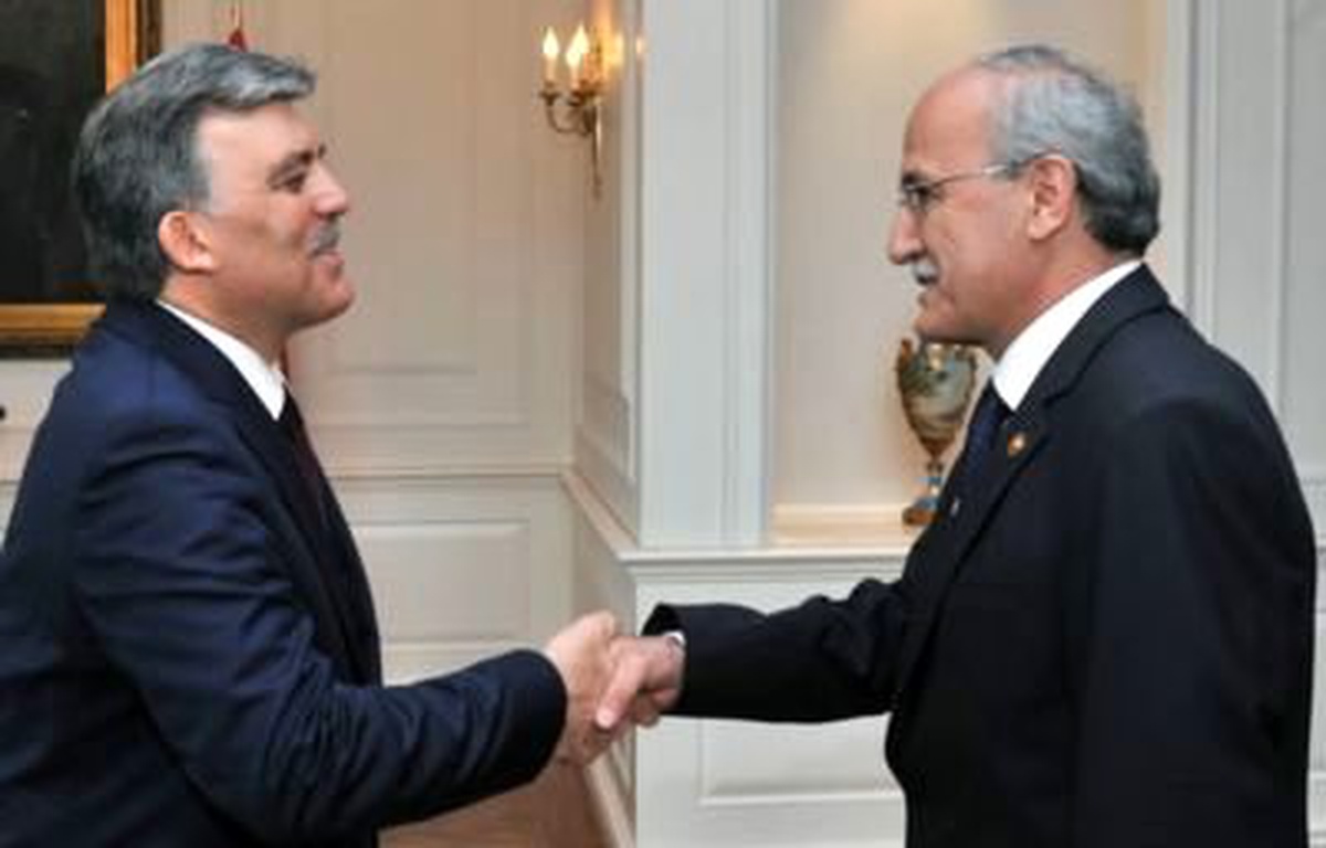 Cumhurbaşkanı Gül, Yeni Yargıtay Başkanı Alkan\'ı Kabul Etti