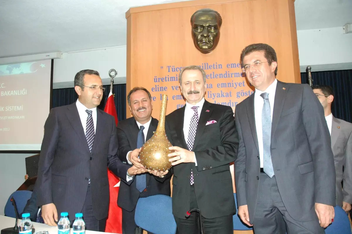 Ekonomi Bakanı Çağlayan Denizli\'de