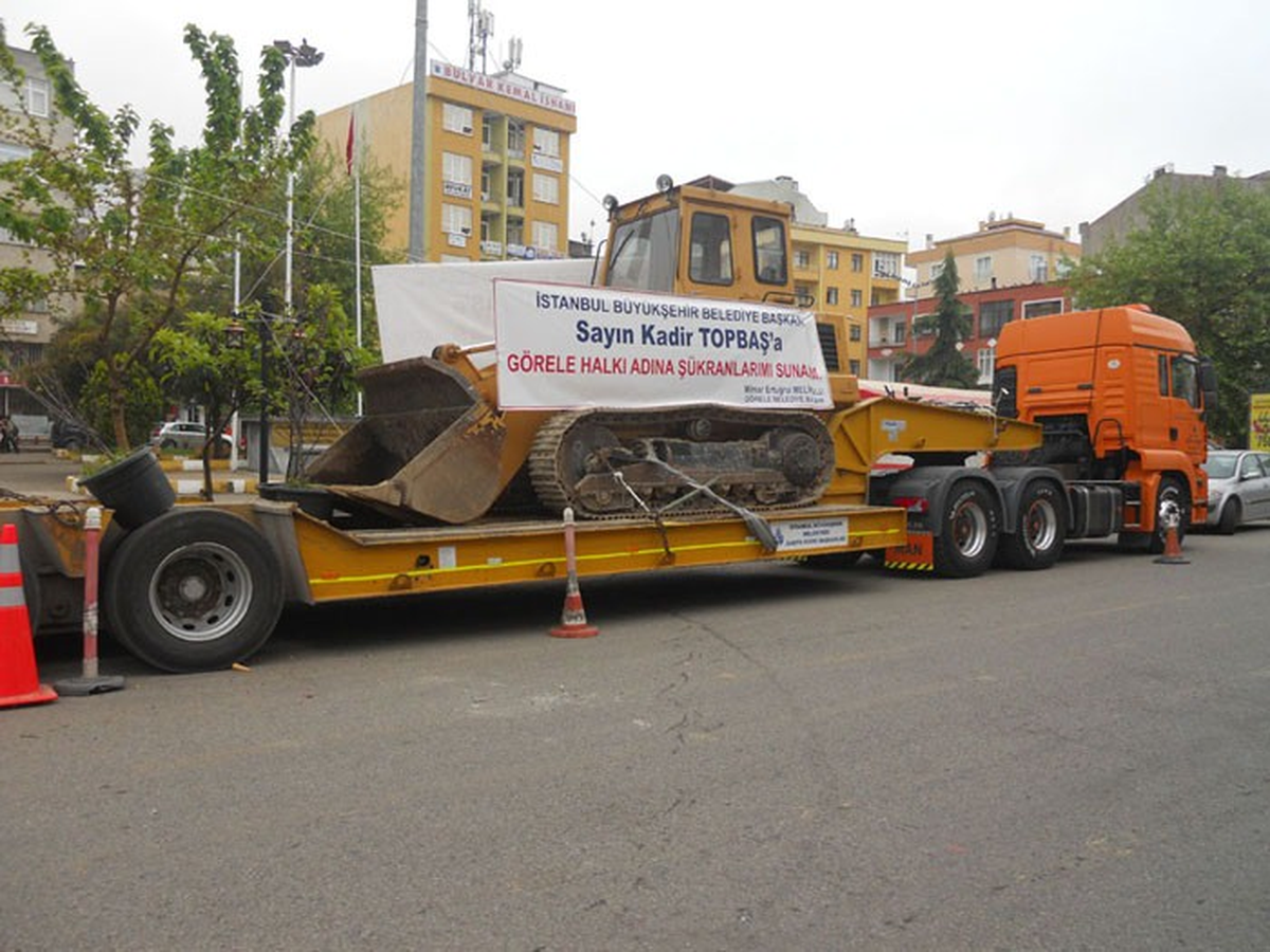 İstanbul Büyükşehir Belediyesi'nden Görele Belediyesi'ne Destek
