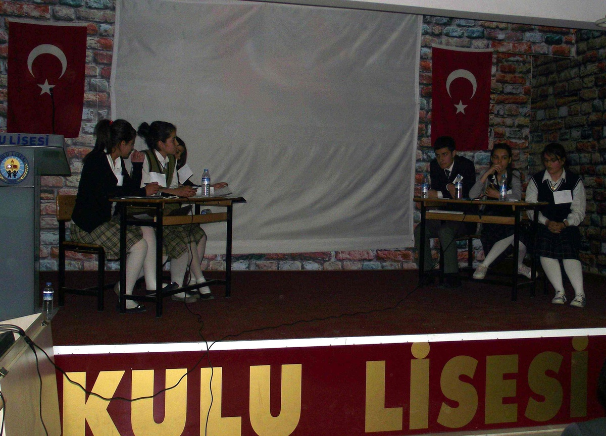 Kulu'da Liseler Arası Münazara Yarışması