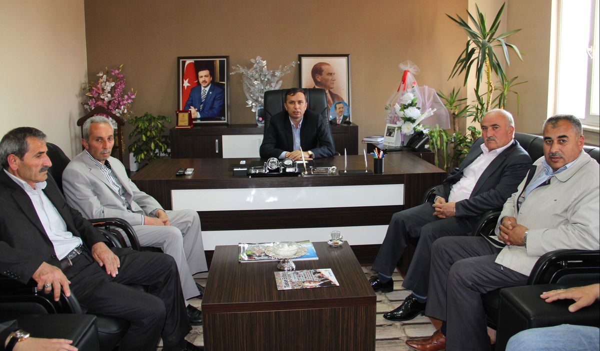 Meslek Örgütlerinden AK Parti İl Başkanı Ceylan\'a Kutlama Ziyareti