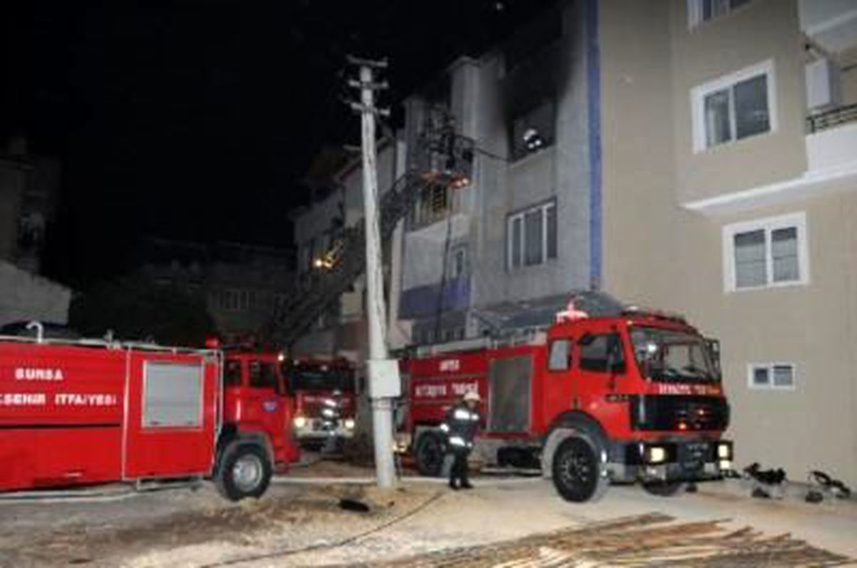 Prizde Unutulan Cep Telefonu Yangın Çıkardı