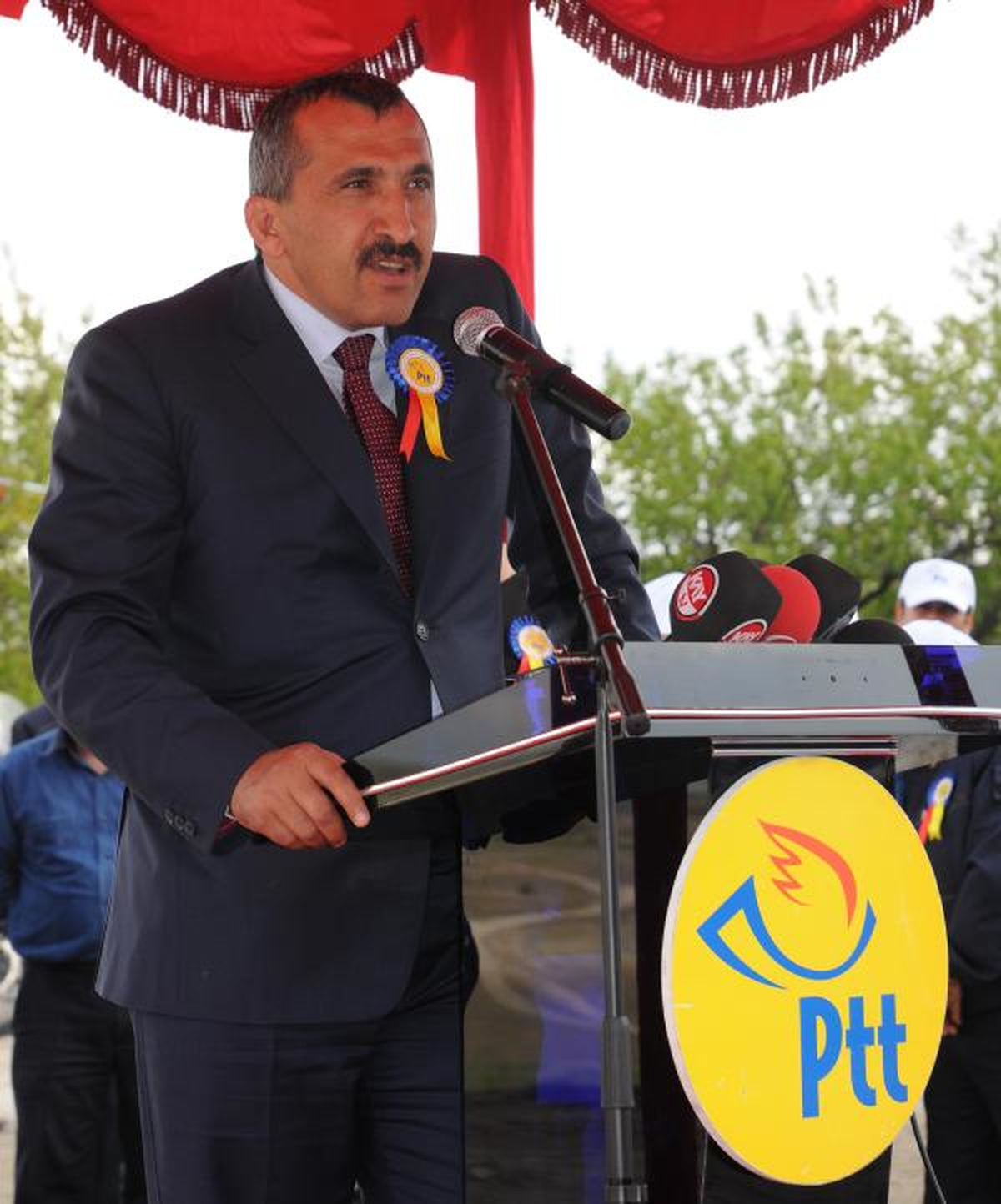 PTT Genel Müdürü Osman Tural Fidan Dikti