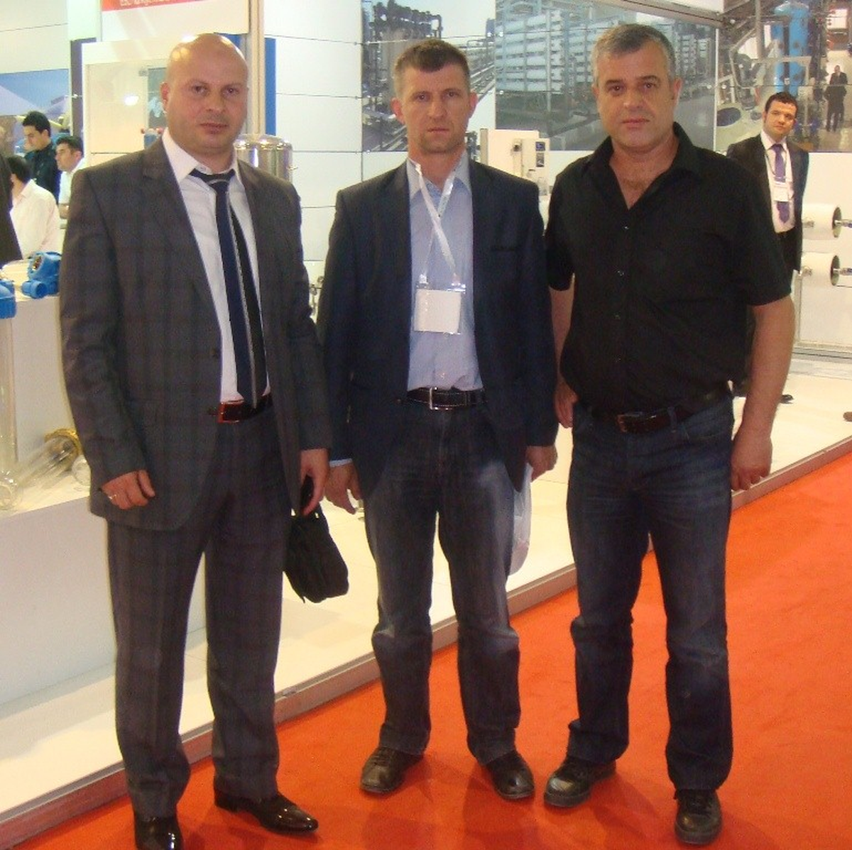 Satso 7. Meslek Grubu Üyeleri Isk - Sodex 2012 Fuarında