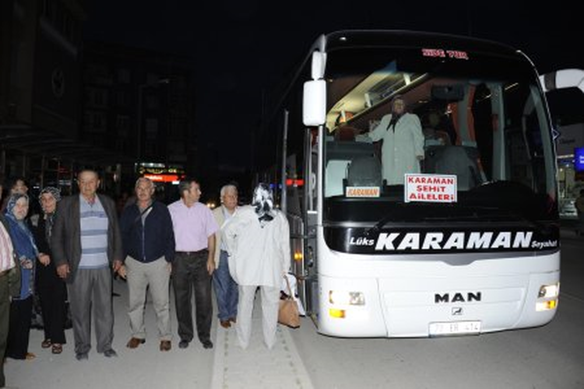Şehit Aileleri Çanakkale\'ye Uğurlandı