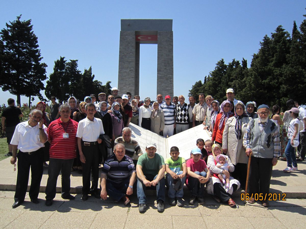Taşköprülüler Çanakkale Gezisinde