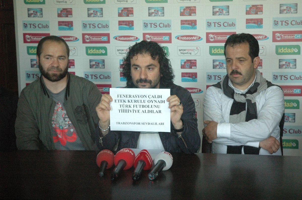 Trabzonsporlu Taraftarlardan Takımlarına Tam Destek