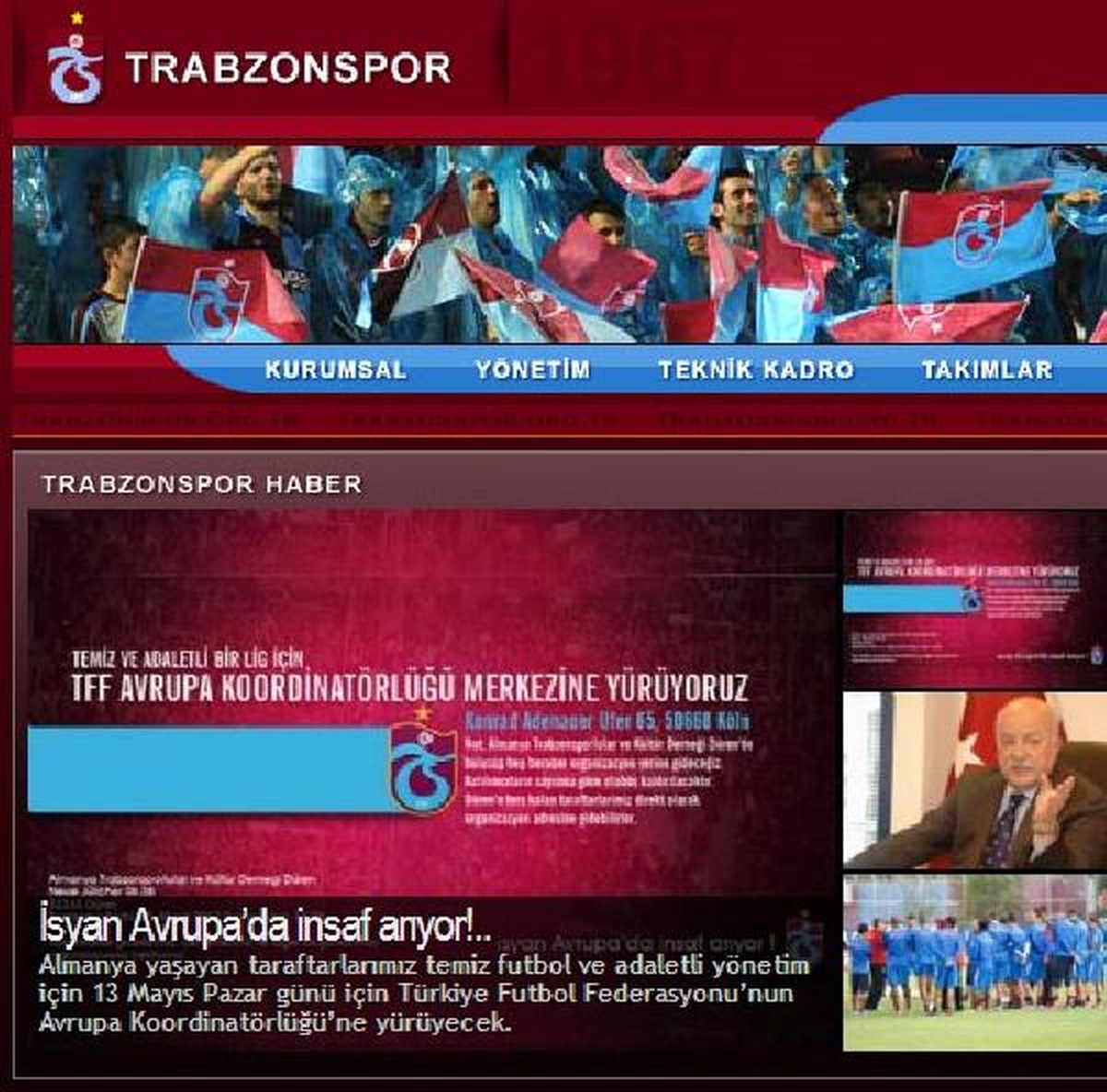 Trabzonsporlular Almanya'da Yürüyecek