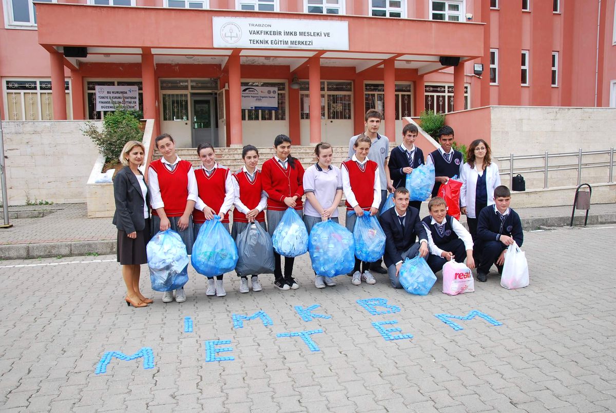 Vakfıkebir IMKB Metem\'den Geri Dönüşüm Kampanyası