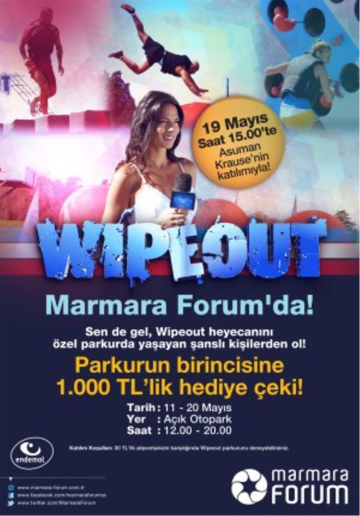 Wipeout Marmara Forum\'da Başlıyor!