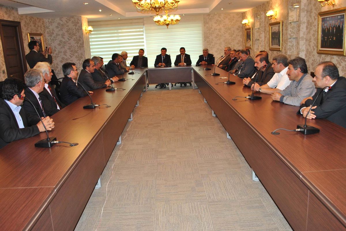 AK Parti'ye İlk Ziyaret Kesob'dan