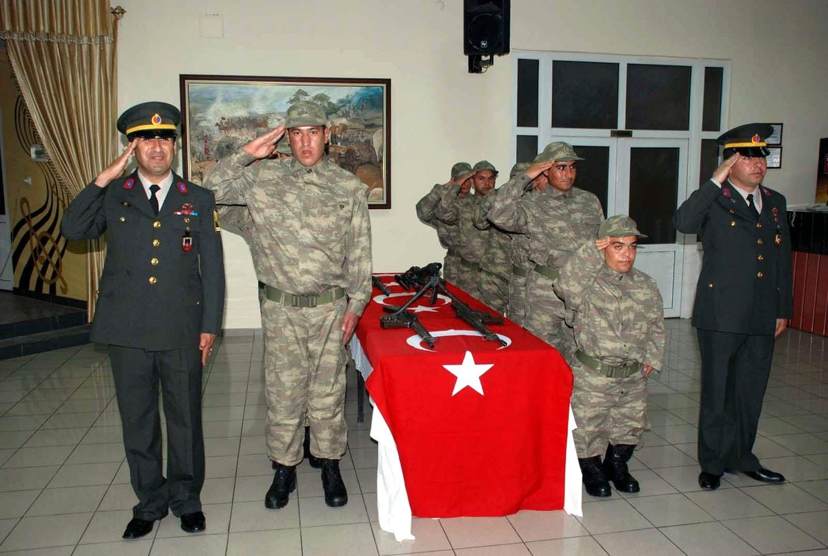 Engelli Askerler Terhis Oldu