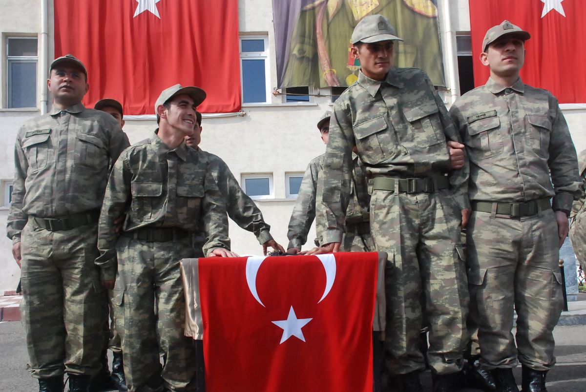 Engelliler Bir Günlük Askerlik Yaptı