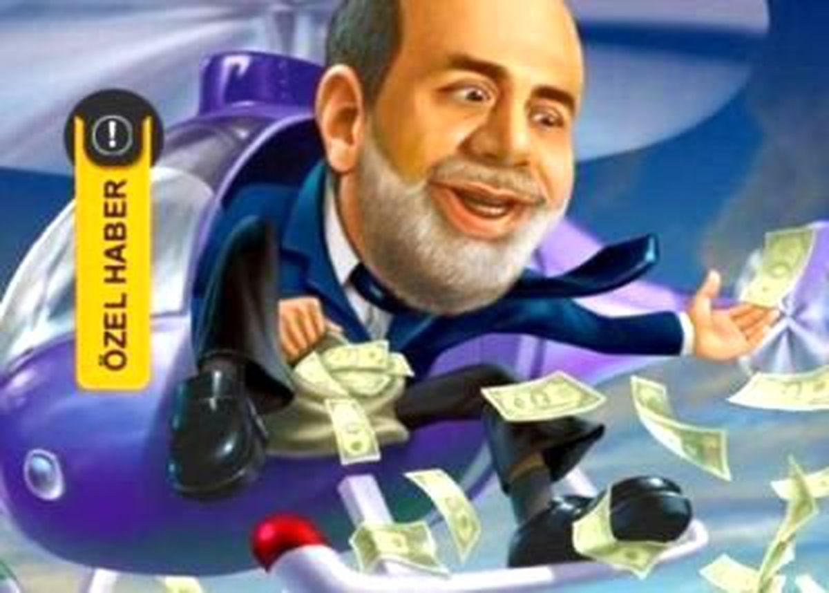"Helikopter ile Para Dağıtma Zamanı"
