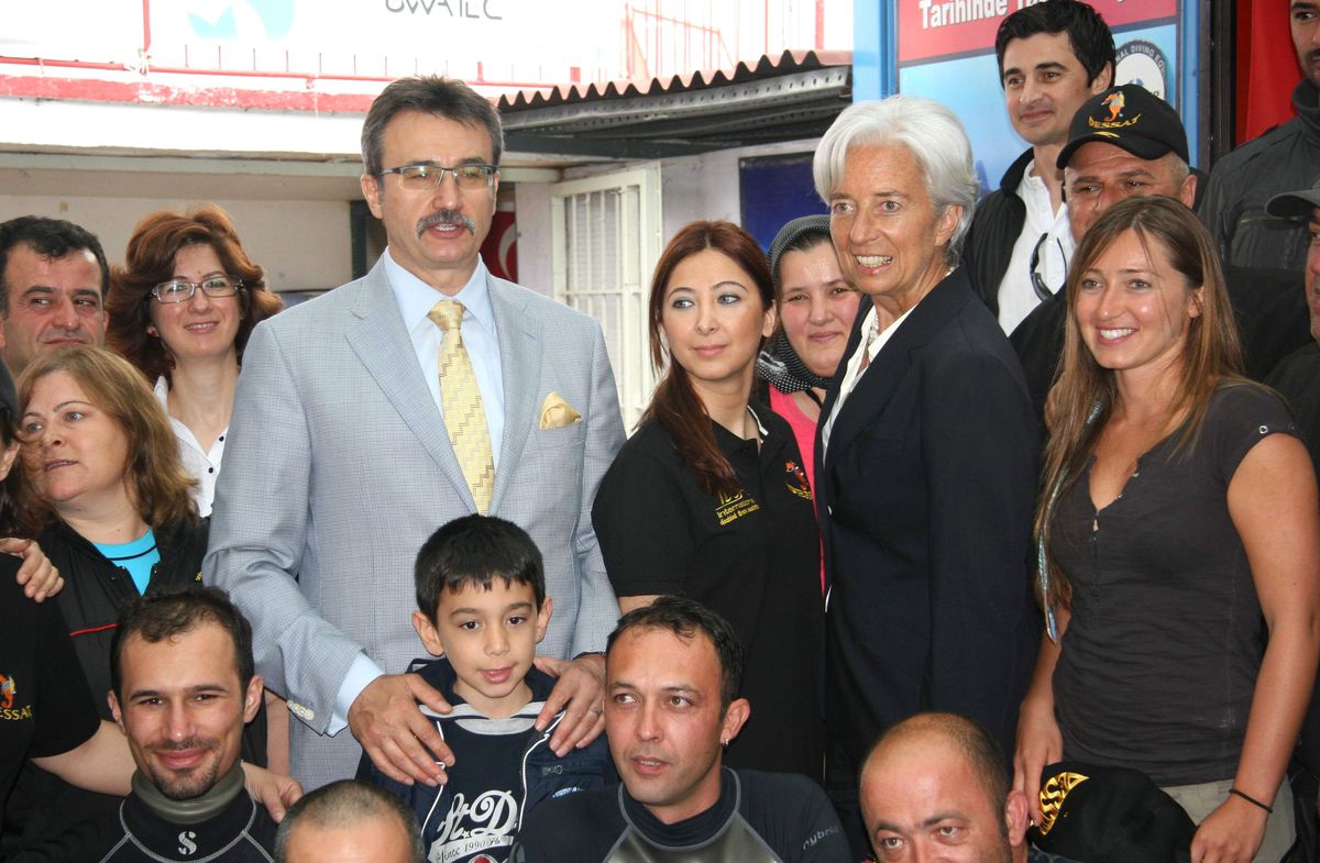 IMF Başkanı Chrıstıne Lagarde Kocaeli'nde