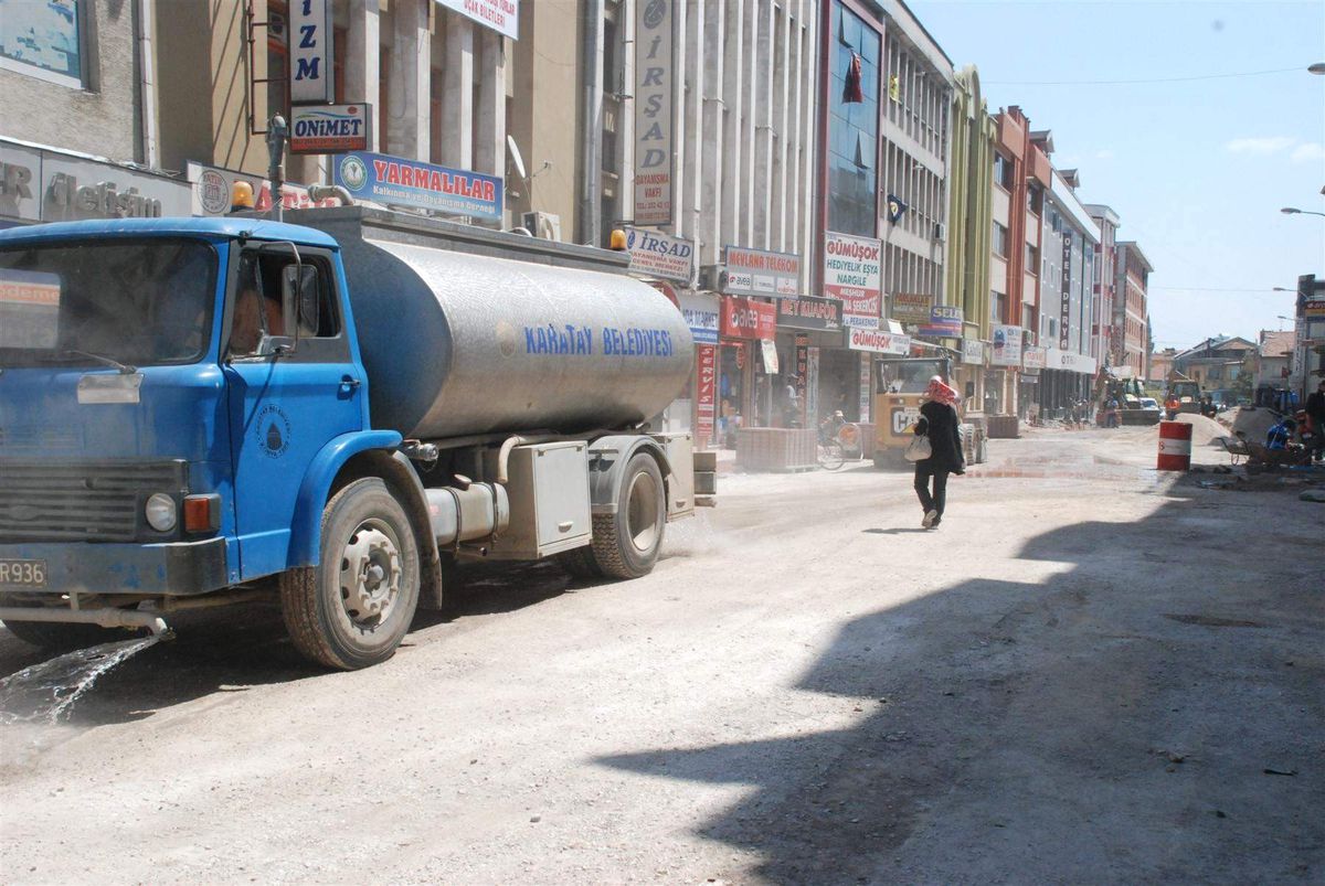 Karatay'da Alt Yapı Çalışmaları Yoğunlaştı