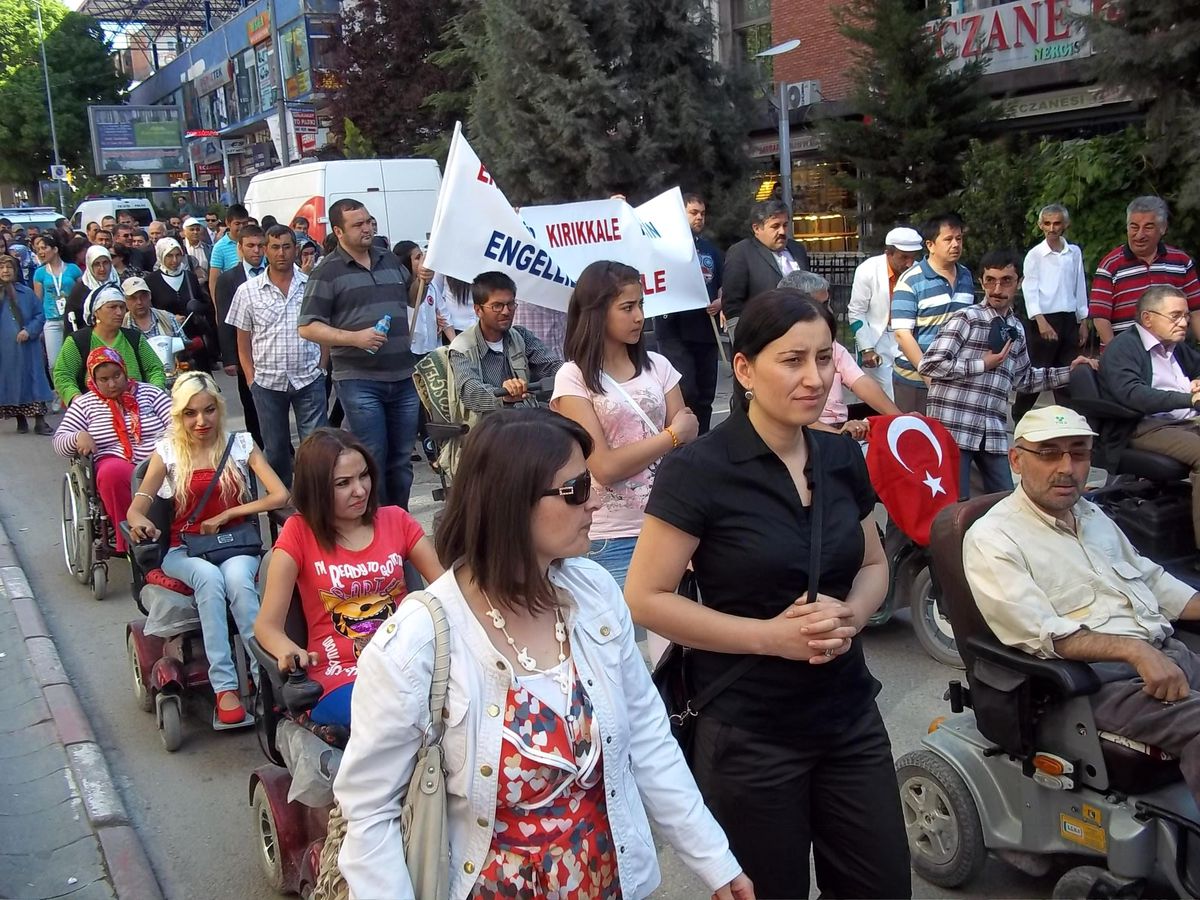 Kırıkkale\'de 10 Mayıs Dünya Engelliler Haftası Kutlamaları Sönük Geçti