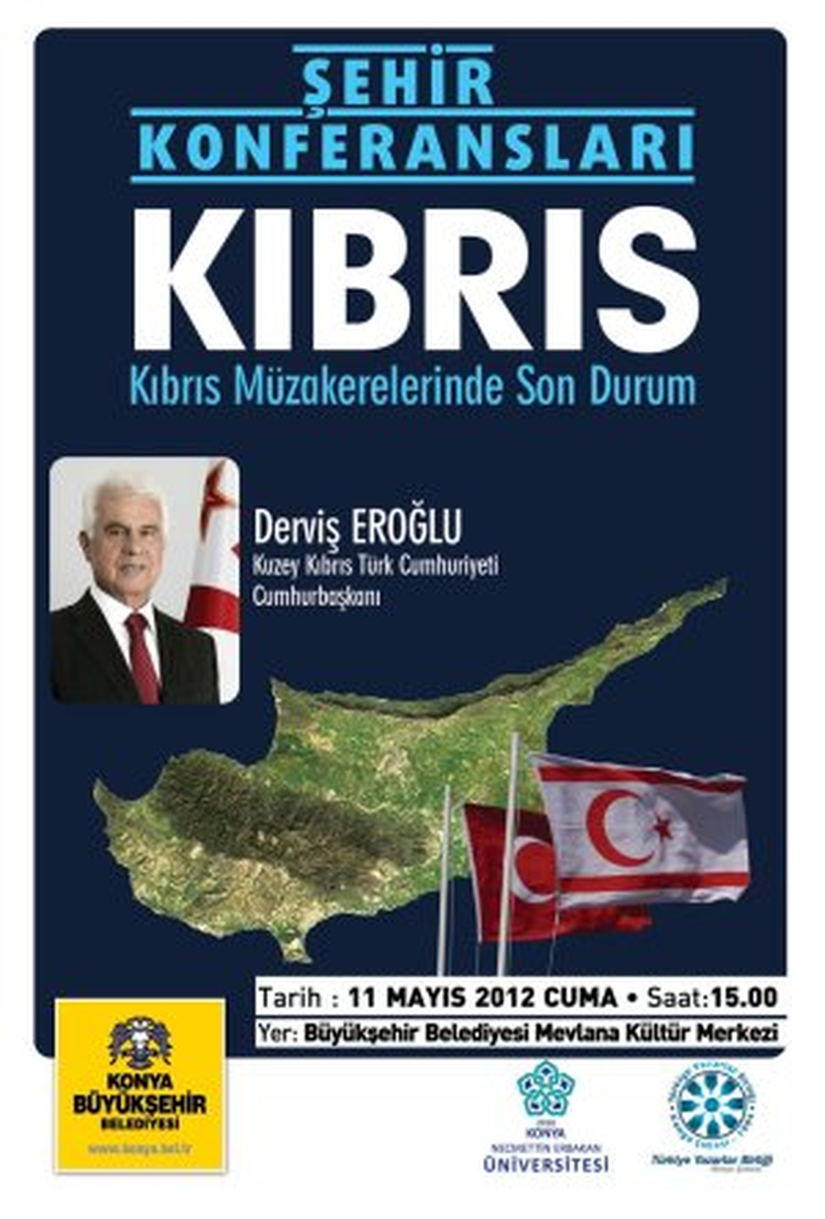 KKTC Cumhurbaşkanı Eroğlu Şehir Konferansları'nda
