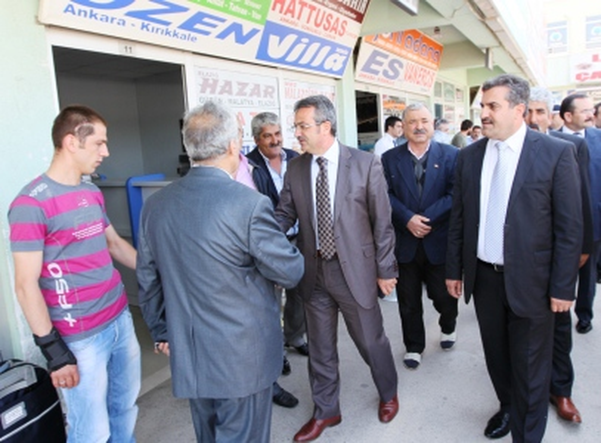 Köşker, Terminal Esnafını Dinledi

