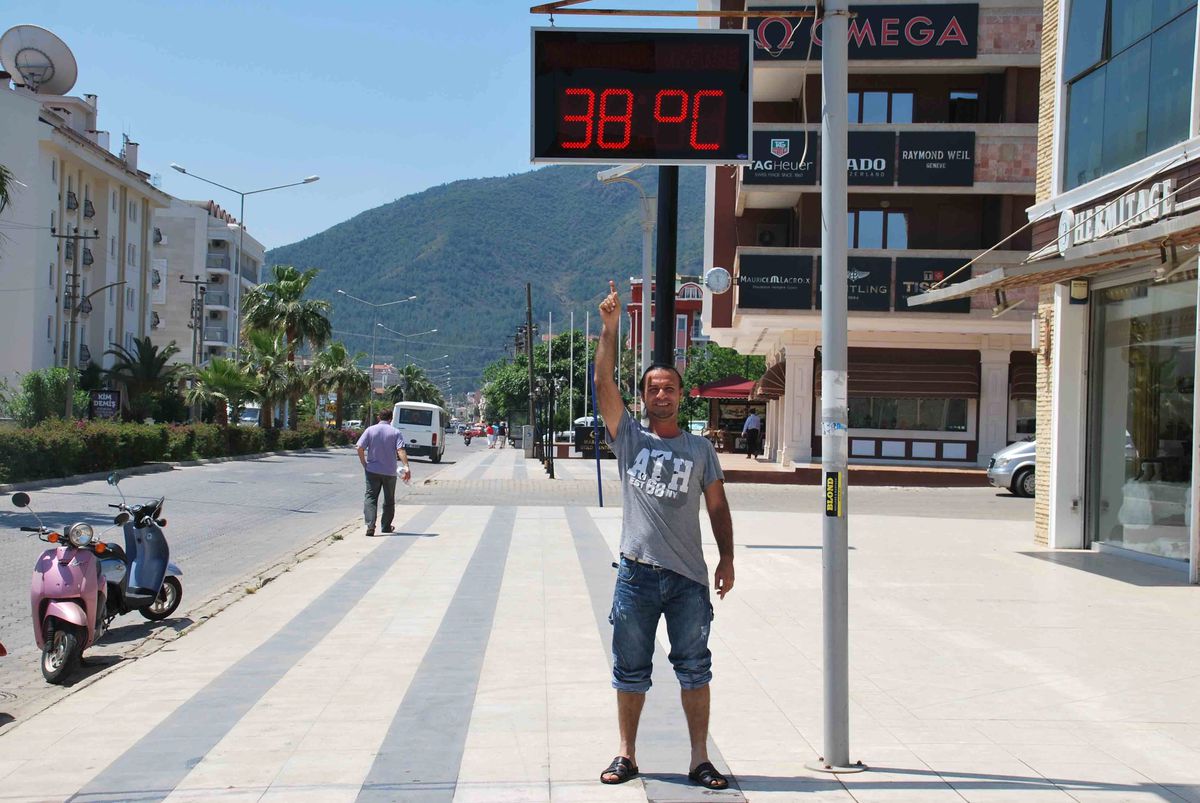 Marmaris'te Termometreler Çıldırdı