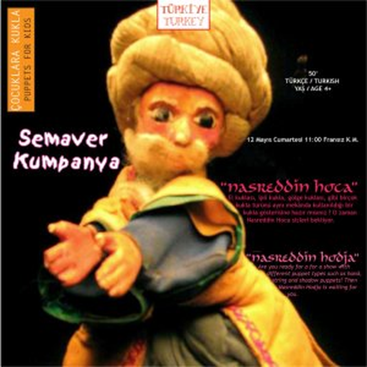 Nasreddin Hoca'yı Kuklalar Anlatacak