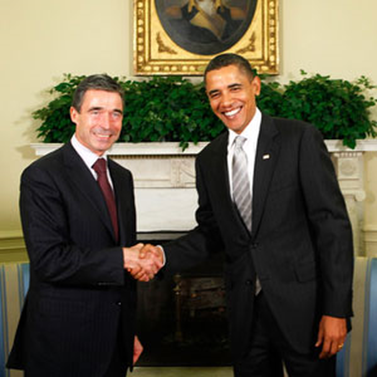 Obama, Rasmussen ile Görüştü