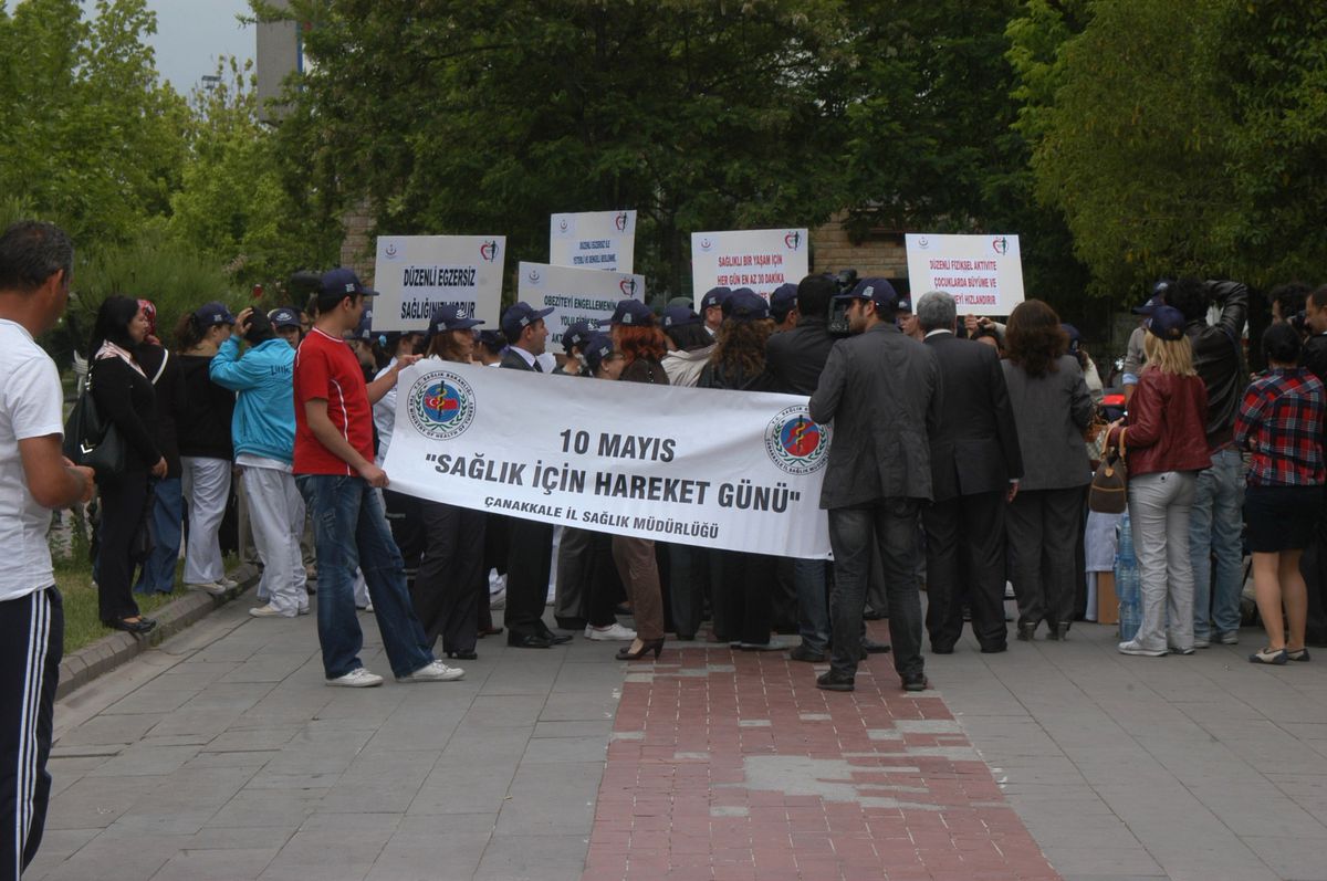 Sağlık İçin Yürüdüler