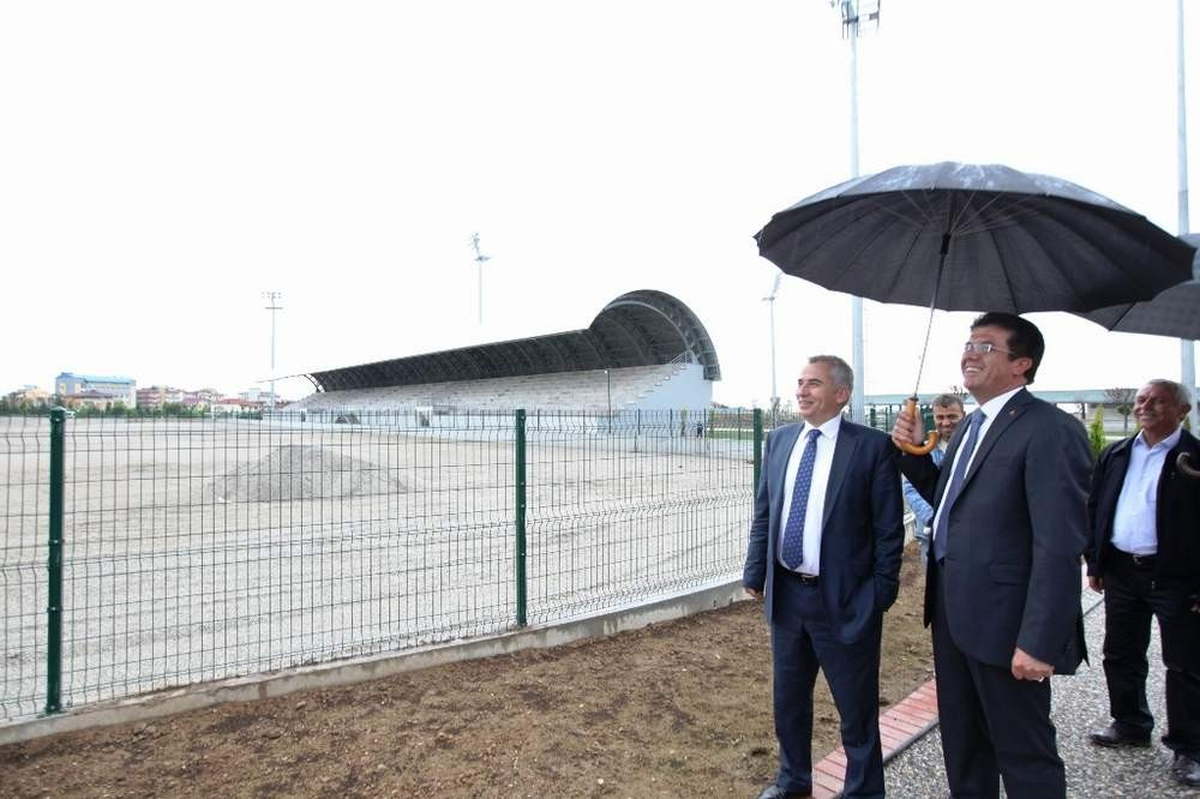 Türk Spor Oyunları Kompleksi İnşaatına İnceleme