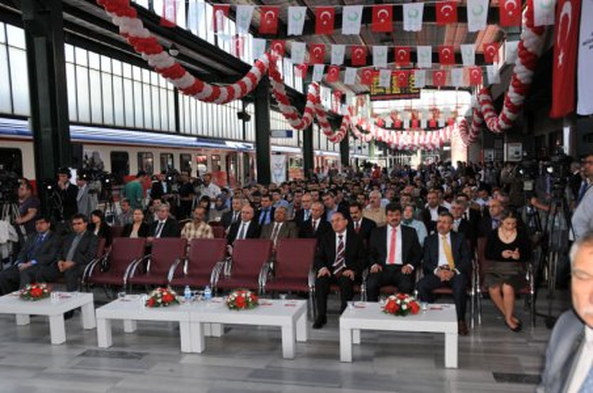 Türkçe Treni Ankara Gar'ından Uğurlandı