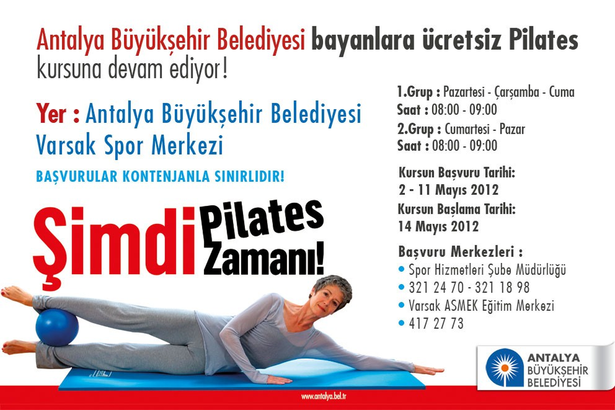 Varsaklı Kadınlar İçin Pilates Kursu Başlıyor