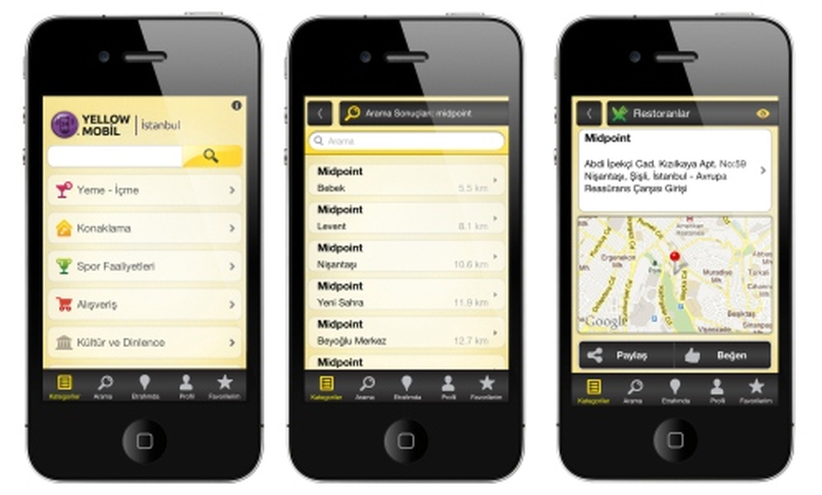 Yellow Medya\'dan Ücretsiz İphone Uygulaması