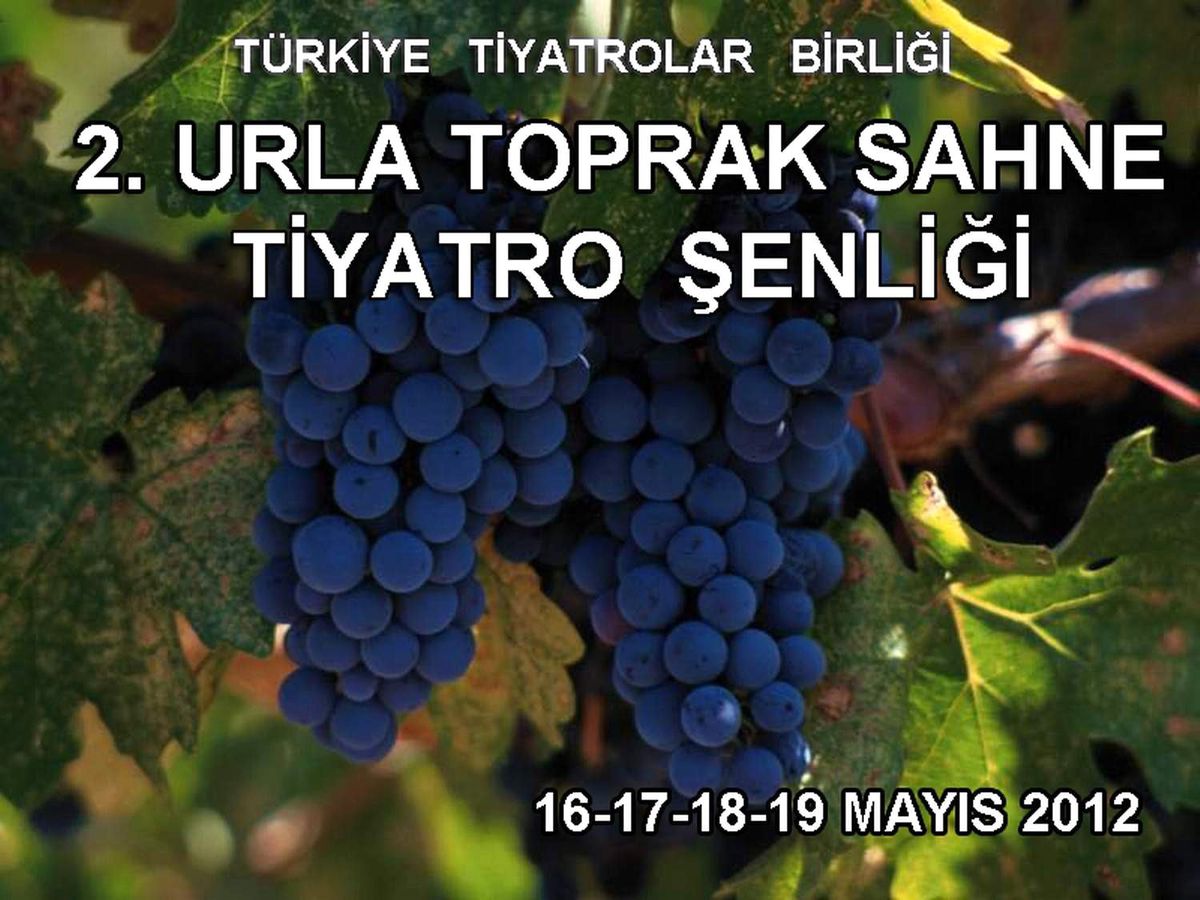 2. Urla Toprak Sahne Tiyatro Şenliği Başlayacak