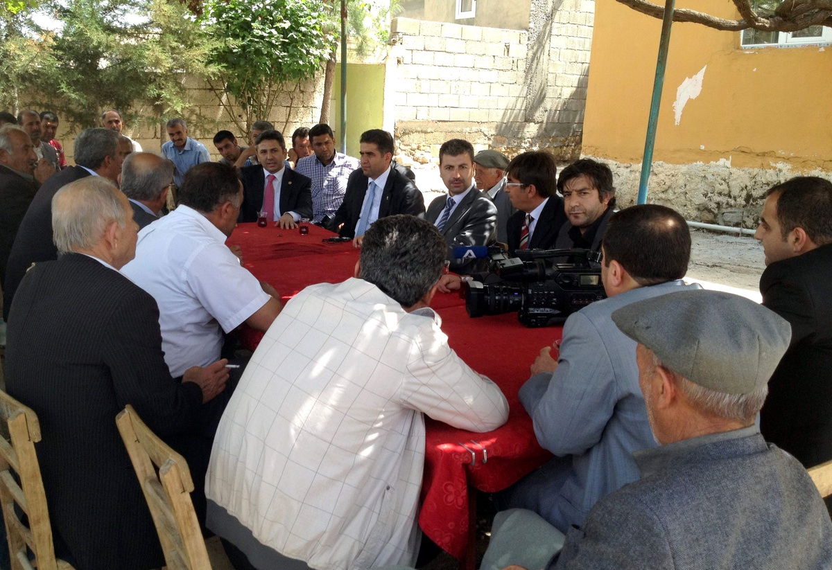 AK Parti Milletvekili Aydın, Köylülerin Sorunlarını Dinledi