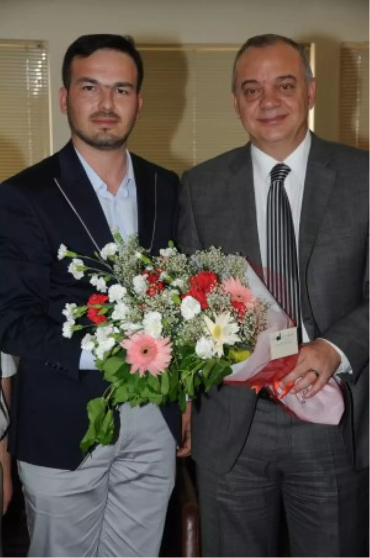 Başkan Ergün\'e Ziyaret