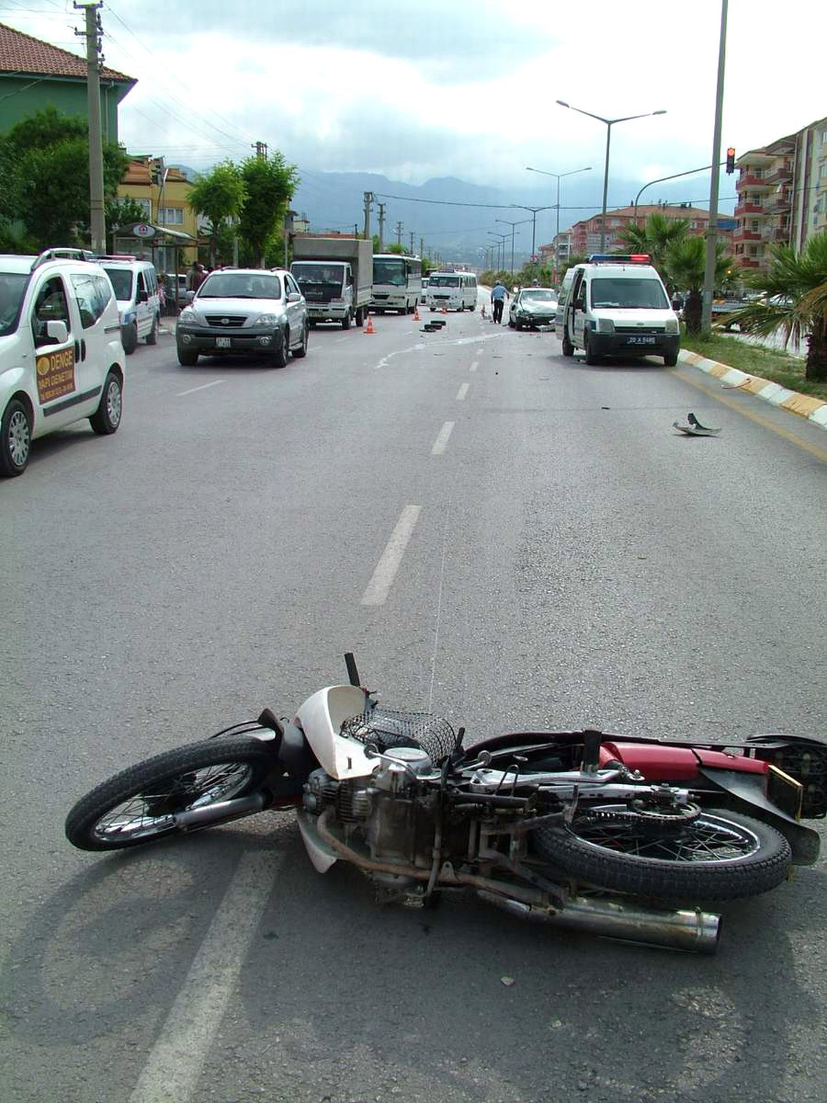 Feci Kaza Güvenlik Kamerasında