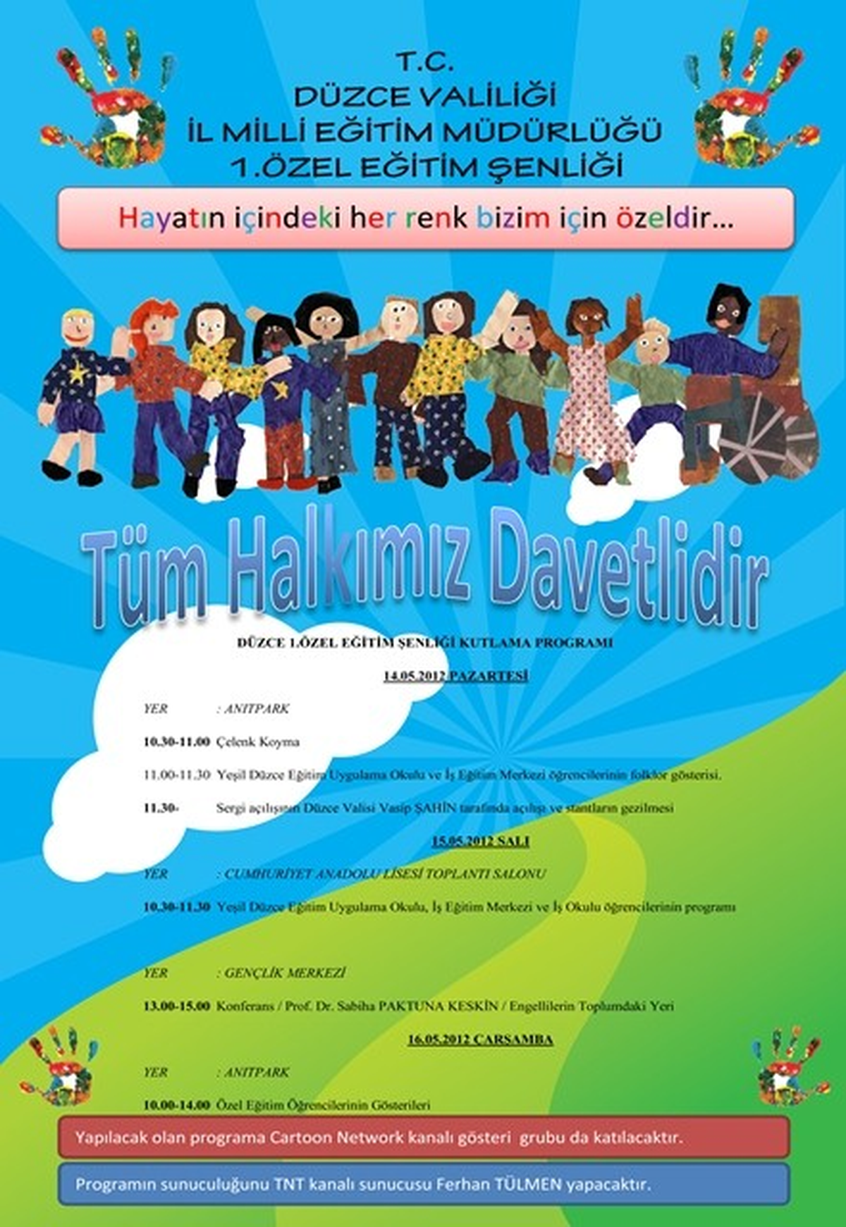 Düzce\'de 1. Özel Eğitim Şenliği